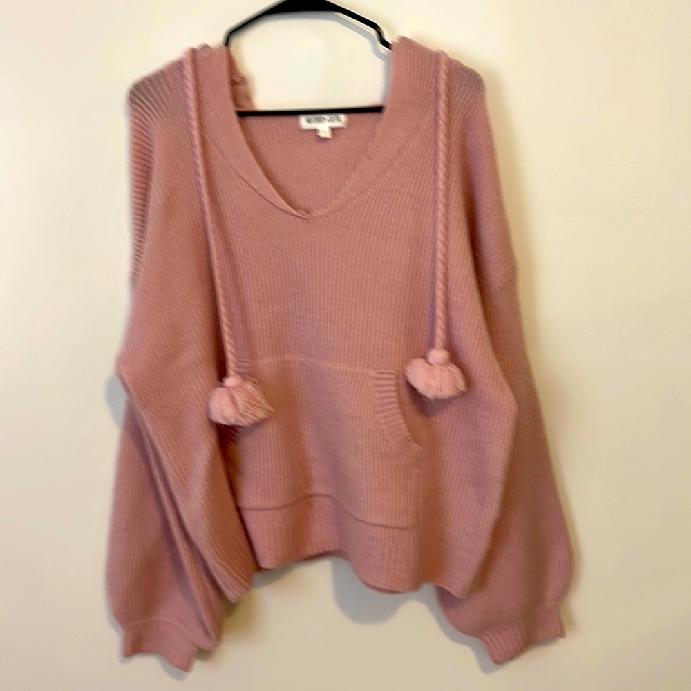 Everyone needs a soft pink hoodie like this